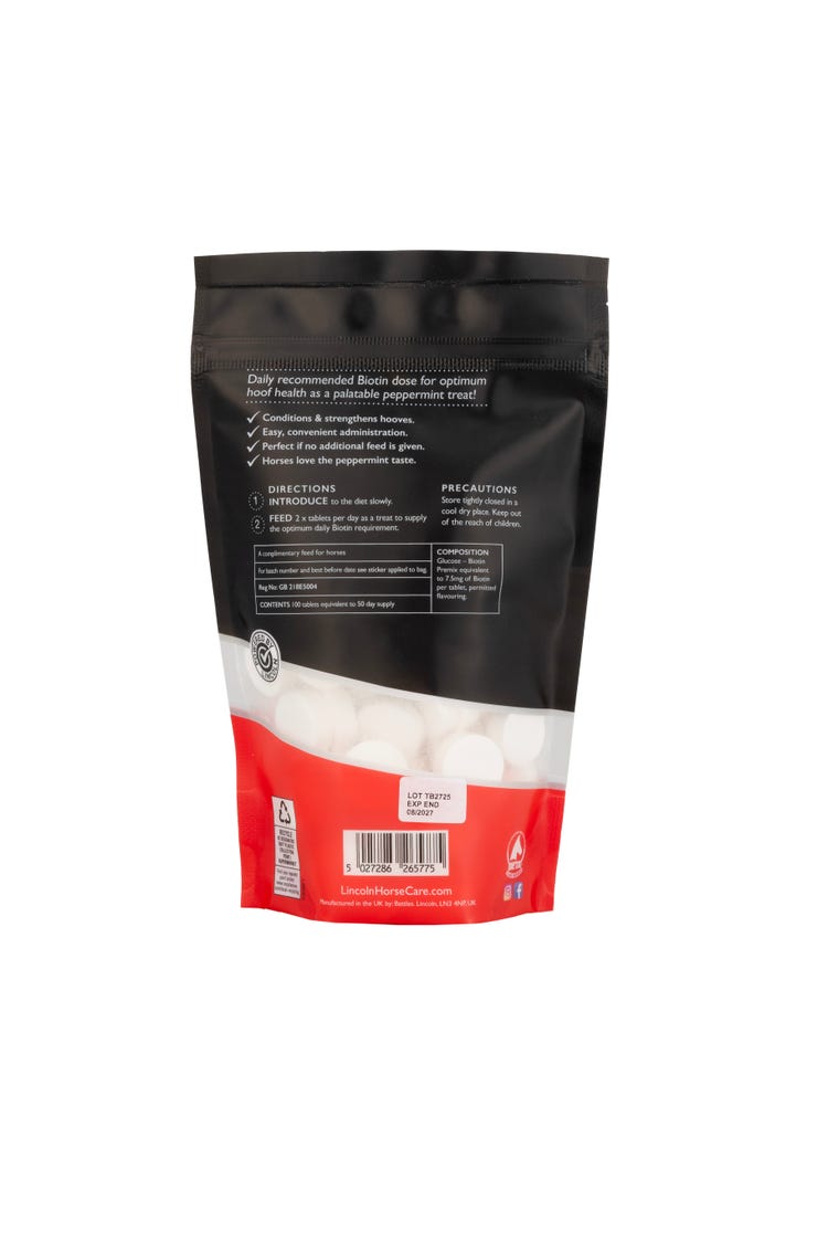 Lincoln Biotin Daily Tablets image 4